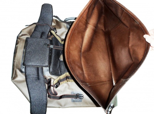 Рюкзак водонепроницаемый Trimm MARINER, 110 литров, коричневый, 46932M фото 9